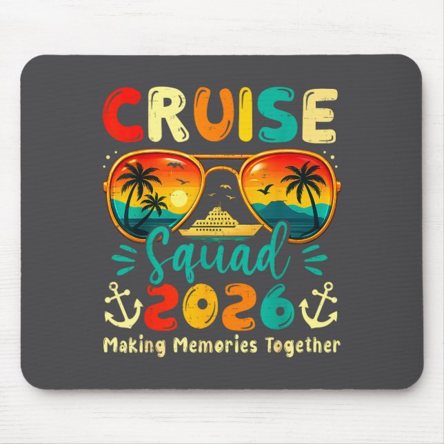 Cruise Squad 2026 Family Group Matching Summer Vac Musmatta (Framsidan)