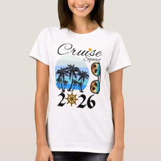 Cruise Squad 2026 Family Vacation T Shirt