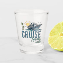 Cruise Squad 2026 Shotglas Partyfavor