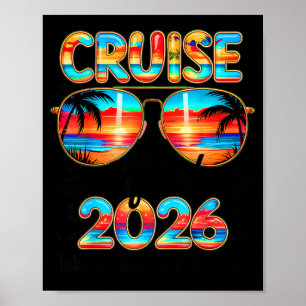 Cruise Squad 2026 Sommaren Skapar Minnen Tillsamma Poster