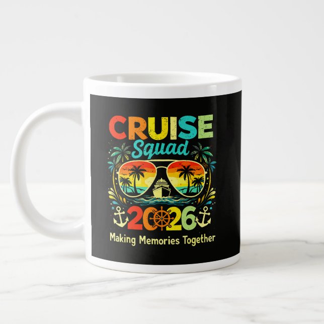 Cruise Squad 2026 Sommarlov Jumbo Mugg (Vänster)