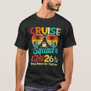 Cruise Squad 2026 Sommarlov Matchande Familj T Shirt