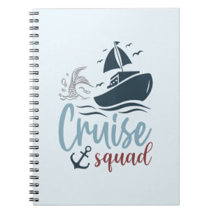 Cruise Squad Äventyr Anteckningsbok