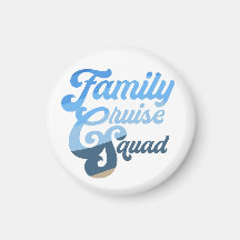 Cruise Squad Magnet för familjen