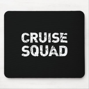 Cruise Squad Roligt Semester Resa Stressad Familj Musmatta
