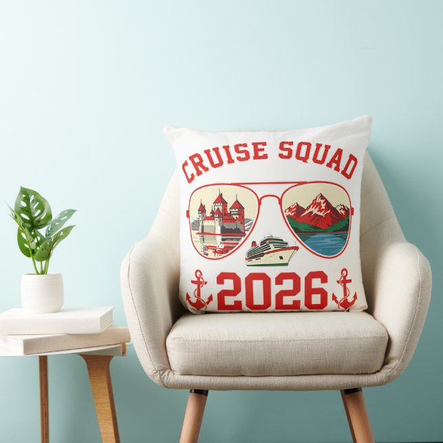 Cruise Squad Schweiz Semesterresa 2026 Kudde (Stol)