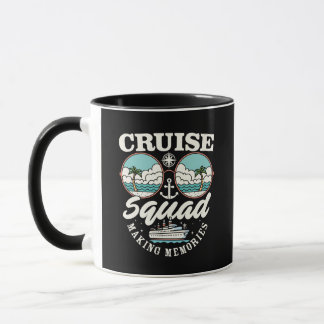 Cruise Squad Skapar Minnen Familjesemester Mugg