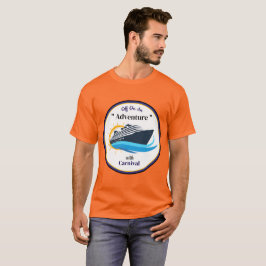 Cruise T.Shirt for Carnival Äventyr kryssning T Shirt