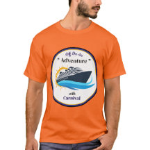 Cruise T.Shirt for Carnival Äventyr kryssning