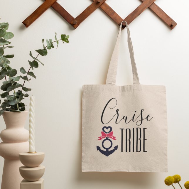 Cruise Tribe Girl's Resa Bachelorette Vacation Tygkasse (Skapare uppladdad)