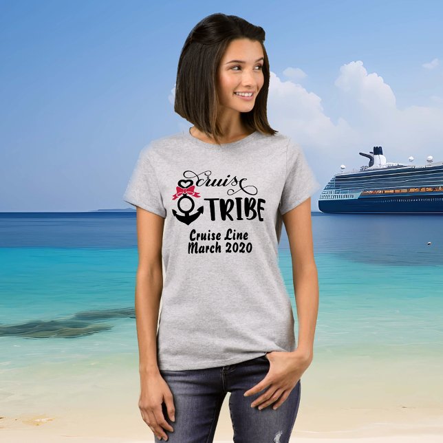 Cruise Tribe Girl's Resa Helg Bachelorette T Shirt (Skapare uppladdad)