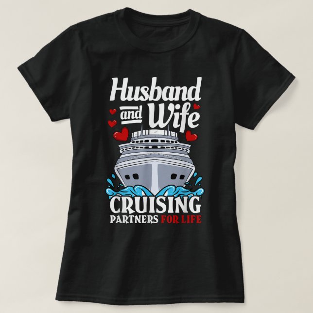 Cruise Vacation Make Makfe par T Shirt (Design framsida)