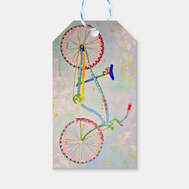 Cruiser Bike Gift Märkre Presentetikett (Framsidan)