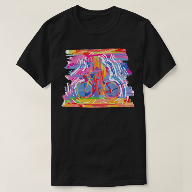 Cruiser Bikes med Gears Gift for Women T Shirt (Design framsida)