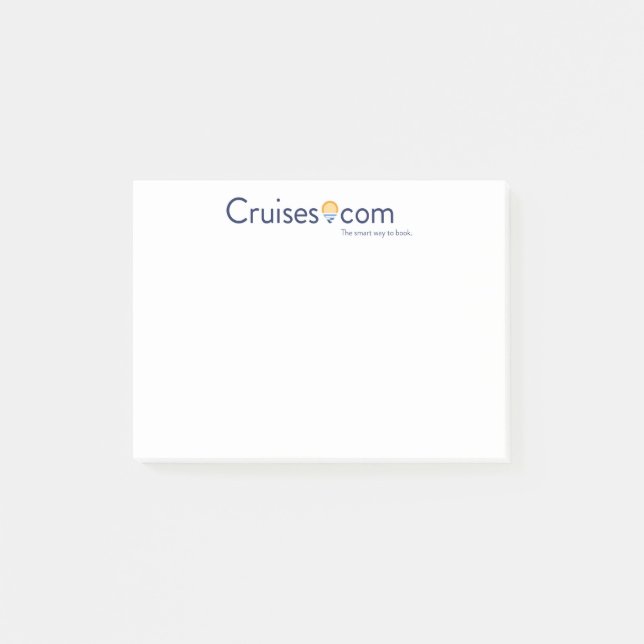 Cruises.com Post-it Notes Block (Framsida)