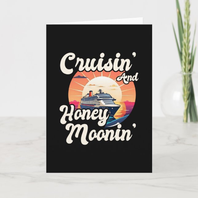 Cruisin' And Honey Moonin' - Nygifta Par Kort (Framsida)