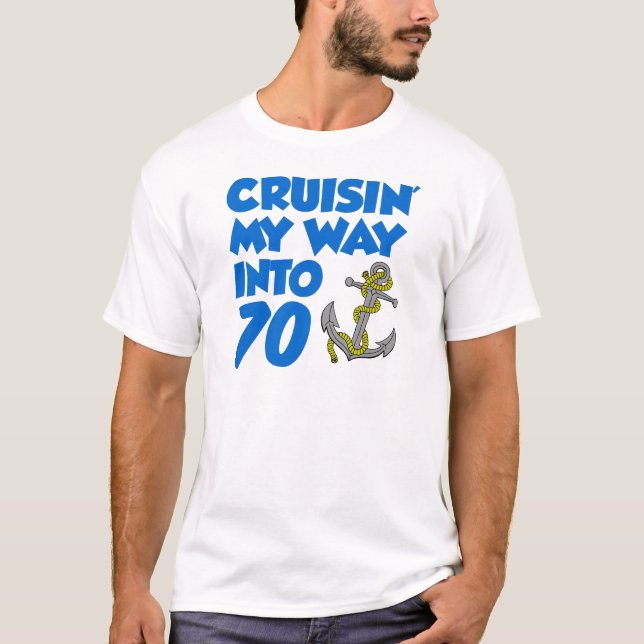 Cruisin som är min långt in i 70 t shirt (Framsida)