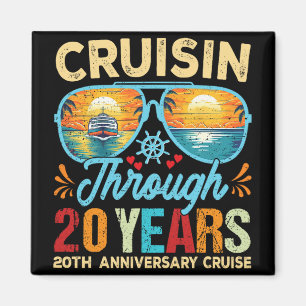 Cruisin through 20 Years 20:e Bröllop-årsdagen Magnet