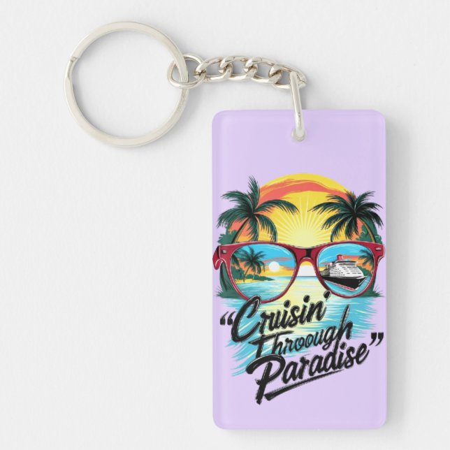 Cruisin’ Through Paradise: Tropiska Flyktvibbar (Framsidan)