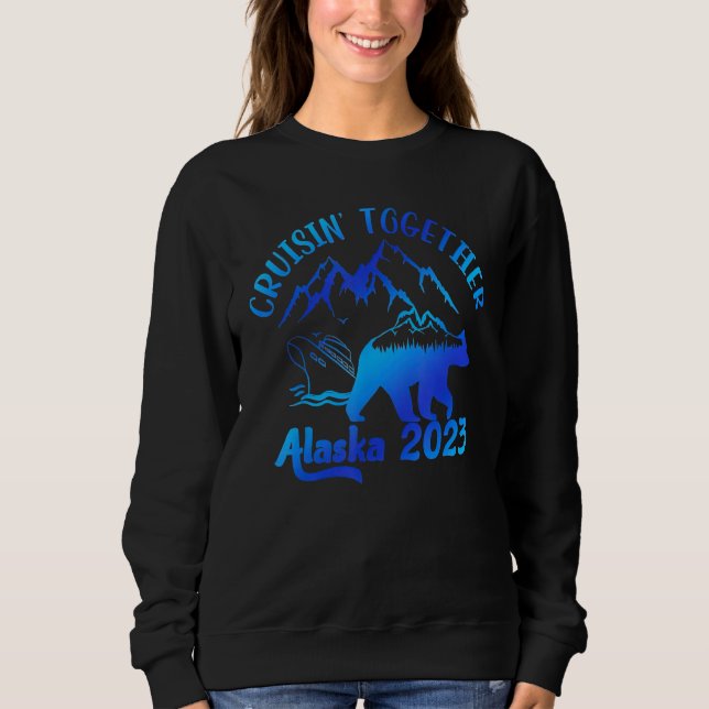 Cruisin Together Alaska 2023 Family Matching T Shirt (Framsida)