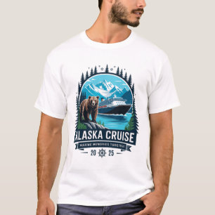 Cruisin Together Alaska 2025 Familjvän Alaska  T Shirt