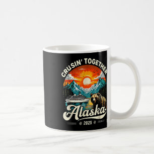 Cruisin Together Alaska 2025 Kryssning Familjeresa Kaffemugg