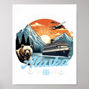 Cruisin Together Alaska 2025 Vän Familj Alaska Poster