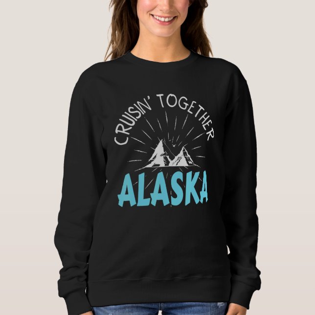 Cruisin' Together Alaska Cruise 2023 Matching Fami T Shirt (Framsida)