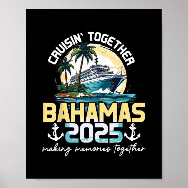 Cruisin' Together Bahamas 2025-resa  Poster (Framsidan)