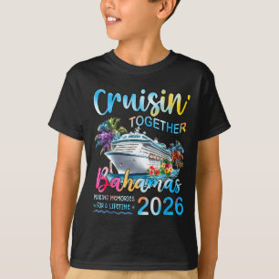 Cruisin' Together Bahamas 2026 Familjekryssning T Shirt