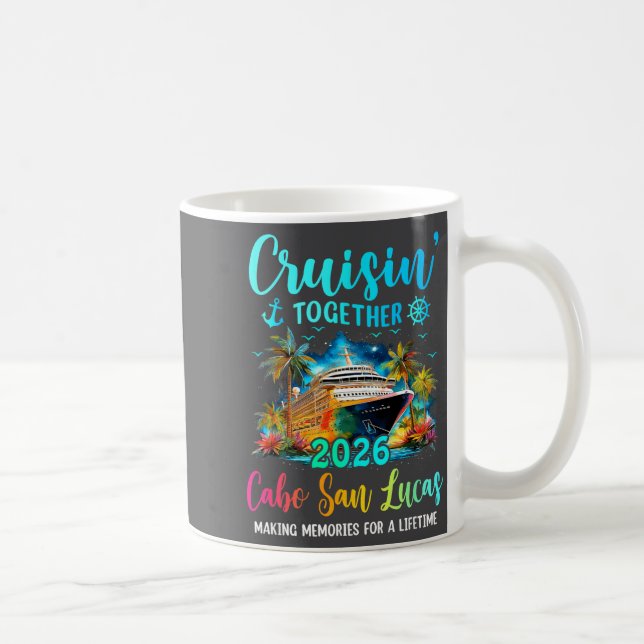 Cruisin' Together Cabo San Lucas 2026 Family Cruis Kaffemugg (Höger)
