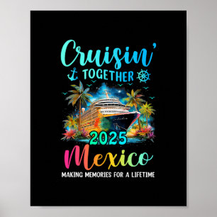 Cruisin' Together Mexiko 2025 Familjekryssning Sem Poster
