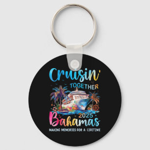 Cruisin ToTillsammans Bahamas 2025 Family Cruise B Nyckelring