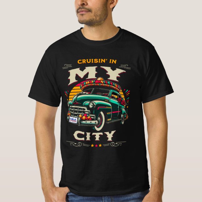 Cruisin' USA Manar T-Shirt (Framsida)