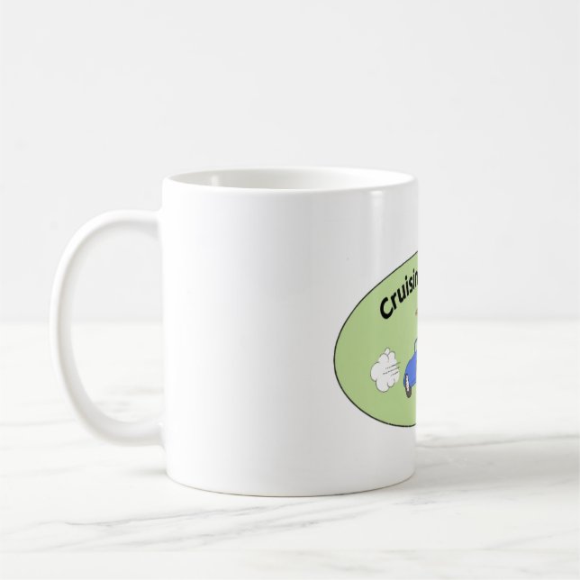 Cruisin vänner kaffemugg (Vänster)