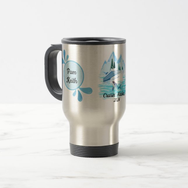 Cruising Alaska Mountains Resemugg (Framsida vänster)
