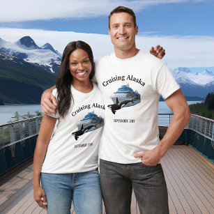 Cruising Alaska Orca Frakt Killer Whale T Shirt