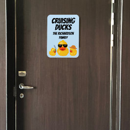 Cruising Anka Family Cruise Door Magnet