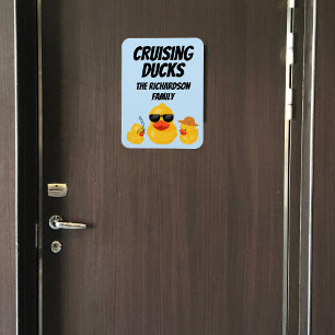 Cruising Anka Family Cruise Door Magnet