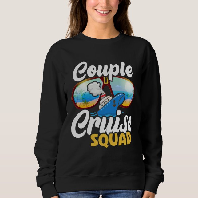 Cruising Cruise Traveler Couple Cruise Squad 2023 T Shirt (Framsida)
