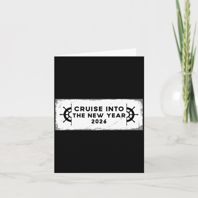Cruising Into 2026 New Years Eve Party Favors Fami Kort (Framsida)