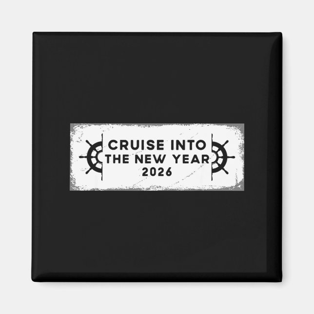 Cruising Into 2026 New Years Eve Party Favors Fami Magnet (Framsidan)