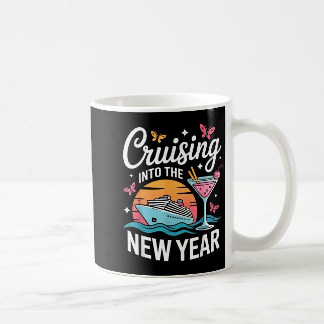 Cruising Into 2026 New Years Eve Party Matching Fa Kaffemugg (Höger)