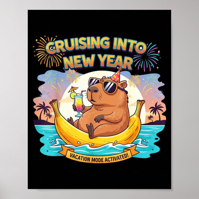 Cruising Into 2026 New Years Eve Party Matching Fa Poster (Framsidan)