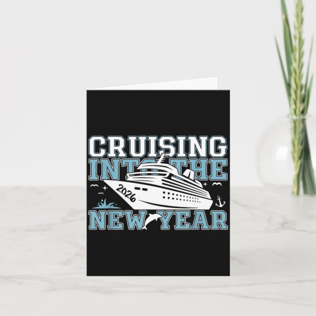Cruising Into 2026 The New Year Eve Party Family T Kort (Framsida)