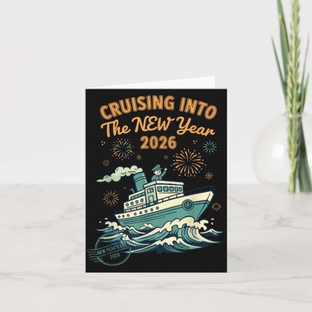 Cruising Into The New Year 2026 Adventure  Kort (Framsida)