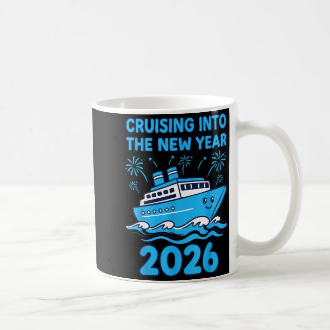 Cruising Into The New Year 2026 Celebration  Kaffemugg (Höger)