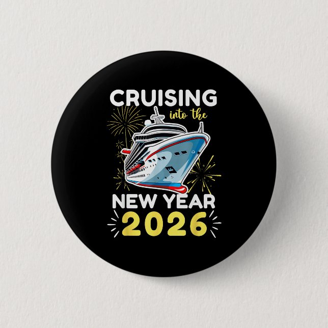 Cruising Into The New Year 2026  Knapp (Framsida)