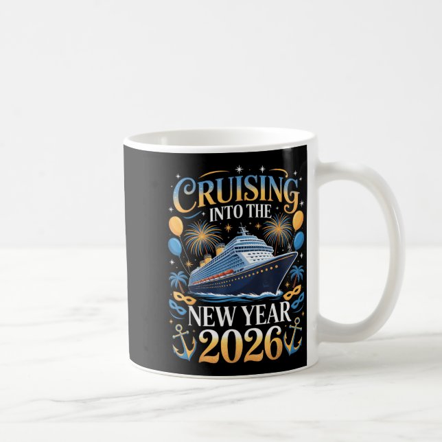 Cruising Into The New Year 2026 Vacation Design  Kaffemugg (Höger)