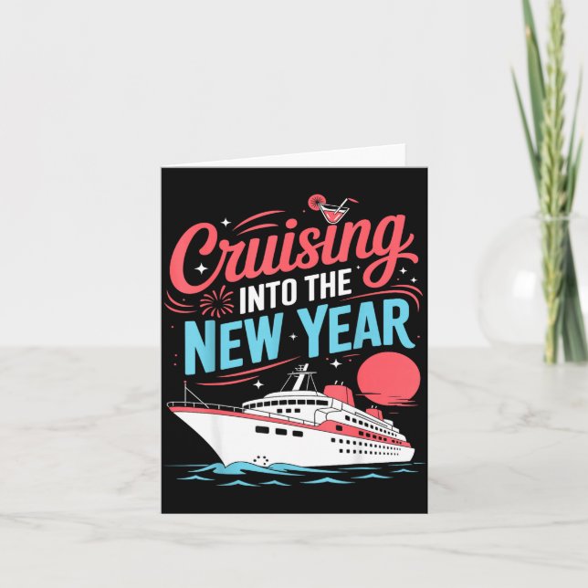 Cruising Into The New Year Trocal Holiday Travel V Kort (Framsida)